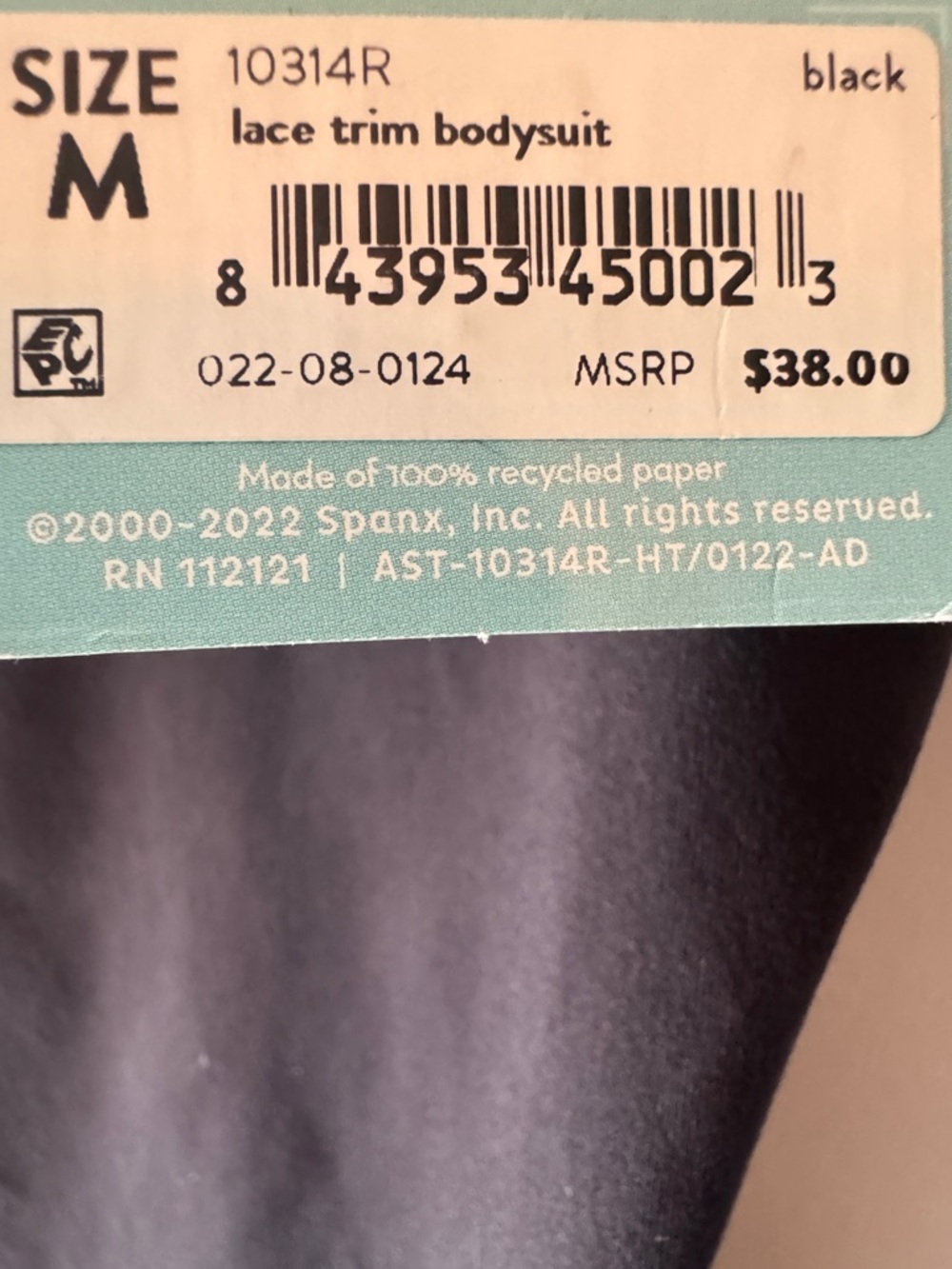 Assets by spans smoothing thing bodysuit Medium NWT - Picture 3 of 4